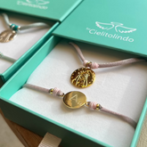 Conjunto CATALINA DOR - collar y pulsera